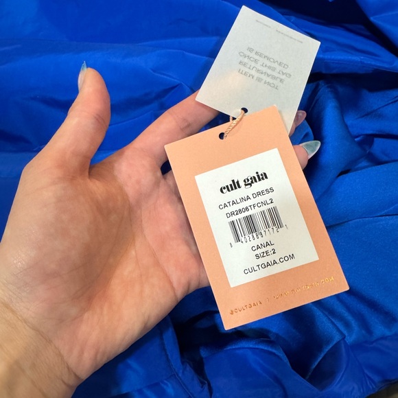 NWT Cult Gaia - Catalina Dress - Canal - Picture 6 of 6